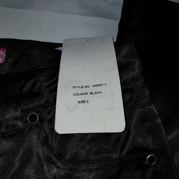 Modiva Retro Shiny Pants, 5 pocket - Picture 3 of 9